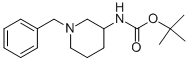 Structure of 1-BENZYL-3-N-BOC-AMINOPIPERIDINE