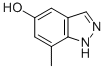 Structure of 7-Methyl-1H-indazol-5-ol