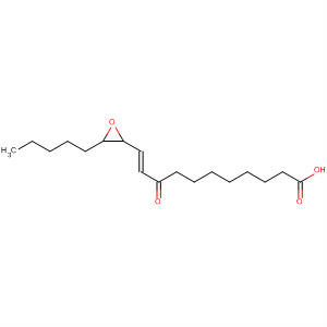 10-Undecenoic acid, 9-oxo-11-(3-pentyloxiranyl)-, (10E)-结构式