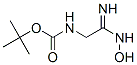 Carbamic acid, [(2Z)-2-(hydroxyamino)-2-iminoethyl]-, 1,1-dimethylethyl ester结构式