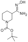 Structure of 1-TERT-BUTYLOXYCARBONYL-3-(N-HYDROXYCARBAMIMIDOYL)PIPERIDINE