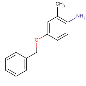 Benzenamine, 2-methyl-4-(phenylmethoxy)-结构式