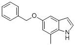 Structure of 5-BENZYLOXY-7-METHYLINDOLE