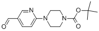 Structure of TERT-BUTYL 4-(5-FORMYLPYRID-2-YL)PIPERAZINE-1-CARBOXYLATE