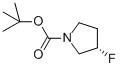Structure of N-trans-BOC-(3S)-Fluoropyrrolidine