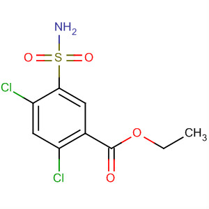 Structure of Ethyl 2,4-dichloro-5-sulfamoylbenzoate