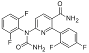 Structure of 1-(5-CarbaMoyl-6-(2,4-difluorophenyl)pyridin-2-yl)-1-(2,6-difluorophenyl)urea