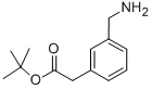 Structure of (3-AMINOMETHYL-PHENYL)-ACETIC ACID TERT-BUTYL ESTER