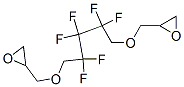 1,5-bis(2,3-epoxypropoxy)-2,2,3,3,4,4-hexafluoropentane结构式