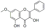 Structure of 3,5-DIHYDROXY-7-METHOXYFLAVONE
