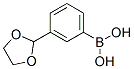Structure of 3-(1,3-DIOXOLAN-2-YL)PHENYLBORONIC ACID