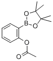 Structure of 2-(4,4,5,5-TETRAMETHYL-1,3,2-DIOXABOROLAN-2-YL)PHENYL ACETATE
