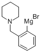 Structure of (2-(1-PIPERIDINYLMETHYL)PHENYL)MAGNESIU&