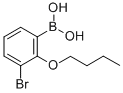 Structure of 3-BROMO-2-BUTOXYPHENYLBORONIC ACID