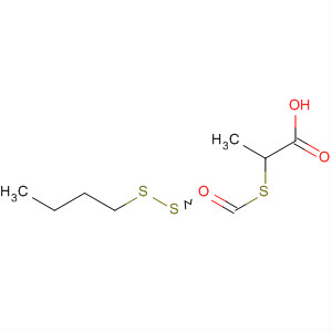 Structure of 2-{[(Butylsulfanyl)carbothioyl]sulfanyl}propanoic acid
