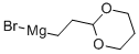 Structure of (1,3-DIOXAN-2-YLETHYL)MAGNESIUM BROMIDE