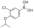 Structure of 3-CHLORO-4-ISOPROPOXYPHENYLBORONIC ACID