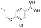 3-氯-4-丙氧基苯硼酸结构式