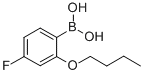 Structure of 2-BUTOXY-4-FLUOROPHENYLBORONIC ACID