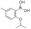 Structure of 2-ISOPROPOXY-5-METHYLPHENYLBORONIC ACID