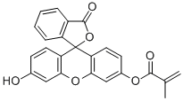 Structure of FLUORESCEIN O-METHACRYLATE  97