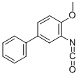 3-异氰酸-4-甲氧基联苯结构式