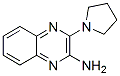 2-(PYRROLIDIN-1-YL)-3-AMINOQUINOXALINE结构式