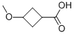 Structure of 3-METHOXYCYCLOBUTANECARBOXYLIC ACID