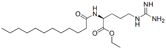 Structure of N(alpha)-lauroylarginine ethyl ester