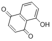 Structure of 5-Hydroxy-1,4-naphthalenedione