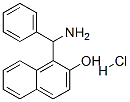 Structure of 1-[azanyl(phenyl)methyl]naphthalen-2-ol