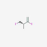 (R)-2,4-二碘-3-甲基-1-丁烯结构式