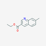 Ethyl 7-Methylquinoline-3-Carboxylate Hplc >97%结构式
