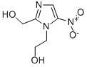 Structure of 1-(2-HYDROXYETHYL)-2-HYDROXYMETHYL-5-NITROIMIDAZOLE