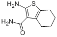 Structure of 2-AMINO-4,5,6,7-TETRAHYDRO-1-BENZOTHIOPHENE-3-CARBOXAMIDE