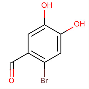Benzaldehyde, 2-bromo-4,5-dihydroxy-结构式