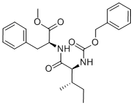 Structure of Z-ILE-PHE-OME