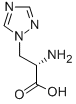 Structure of (S)-2-AMINO-3-(1,2,4-TRIAZOL-1-YL)PROPIONIC ACID