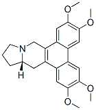 (S)-9,11,12,13,13a,14-Hexahydro-2,3,6,7-tetramethoxydibenzo(f,h)pyrrol o(1,2-b)isoquinoline结构式