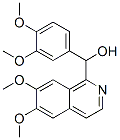 Structure of alpha-(3,4-dimethoxyphenyl)-6,7-dimethoxyisoquinoline-1-methanol