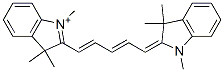 1,1,3,3,3,3-hexamethylindodicarbocyanine结构式