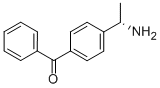 Structure of Methanone, [4-[(1S)-1-aminoethyl]phenyl]phenyl-