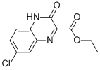 Structure of ETHYL 7-CHLORO-3-OXO-3,4-DIHYDROQUINOXALINE-2-CARBOXYLATE