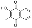 2-羟基-3-甲基-1,4-萘醌结构式