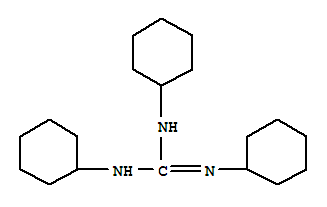 1,2,3-tricyclohexylguanidine结构式