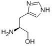 Structure of (2S)-2-amino-3-(3H-imidazol-4-yl)propan-1-ol
