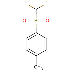 Structure of Benzene, 1-[(difluoromethyl)sulfonyl]-4-methyl-