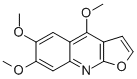 Structure of 4,6,7-Trimethoxyfuro[2,3-b]quinoline