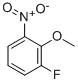 Structure of 2-Fluoro-6-nitroanisole