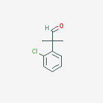 Structure of 2-(2-Chlorophenyl)-2-methylpropanal